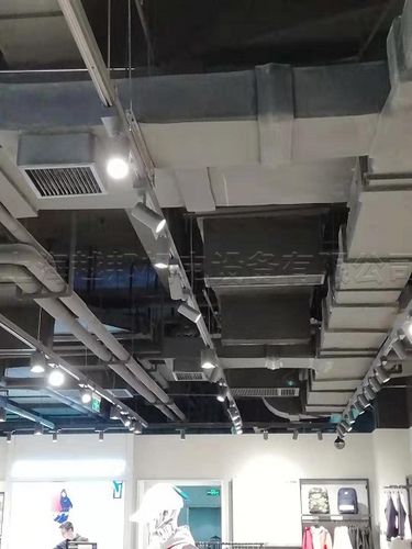 斯凯奇商场中央空调安装工程-越邦机电